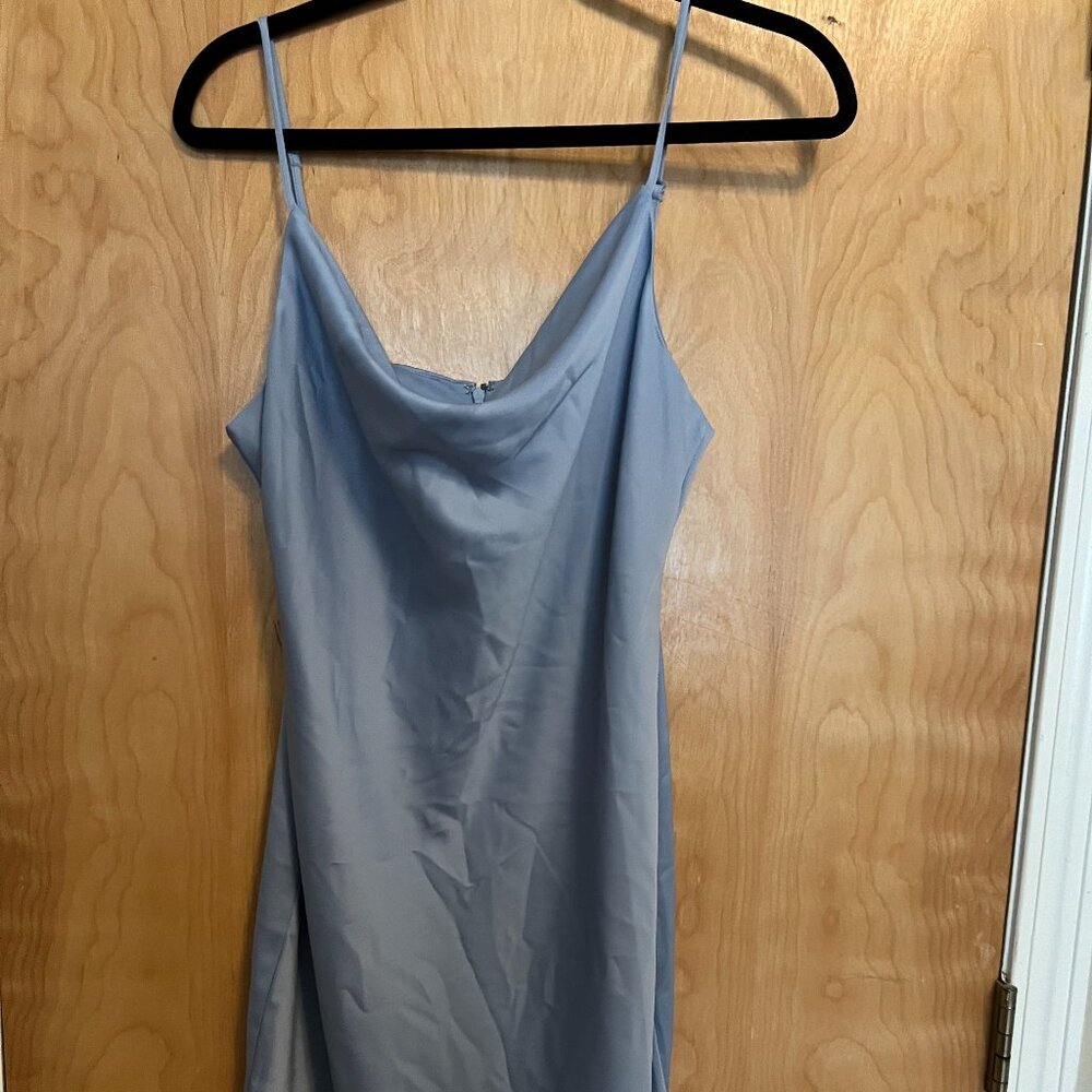 Urban Outfitters Blue Slip Dress